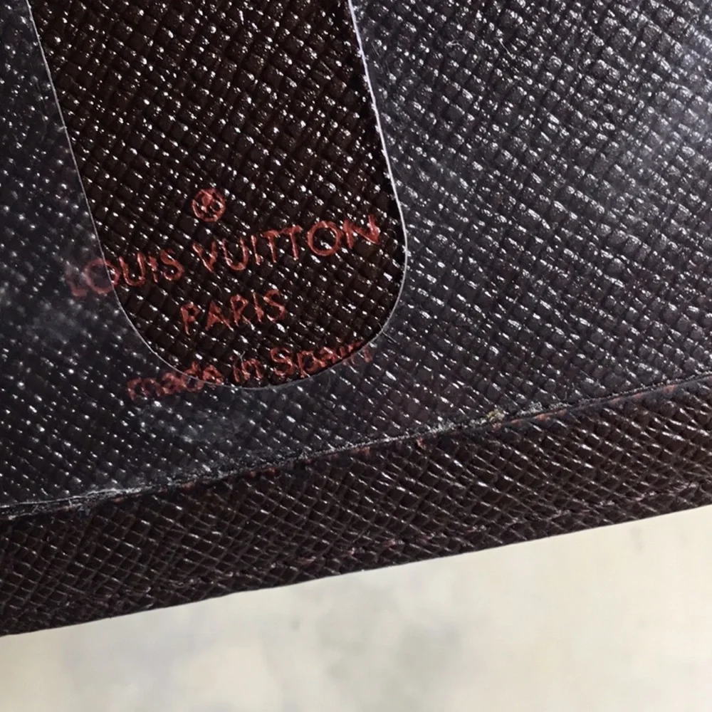 Louis Vuitton Double ID holder Damier Ebene